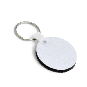 Chaveiro Redondo Borracha Personalizado