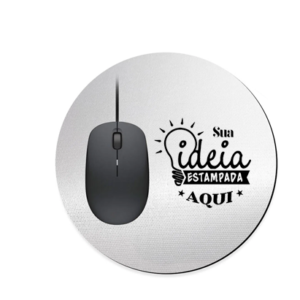 Mouse Pad Personalizado Redondo 20cm
