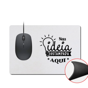 Mouse Pad de Borracha Retangular