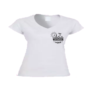 Camiseta Baby Look– Personalizada
