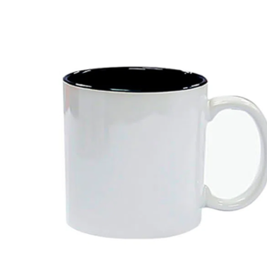 Caneca 325ml Branca com Preto.fw