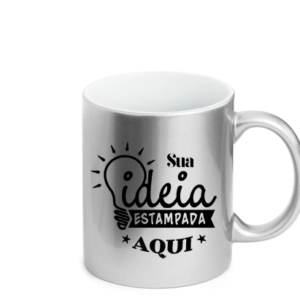 Caneca Metalizada para Personalização