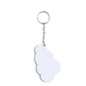 Chaveiro Nuvem MDF Dupla Face