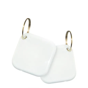 Chaveiro Quadrado de Plástico para Personalização