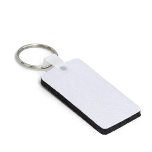 Chaveiro Retangula Borracha