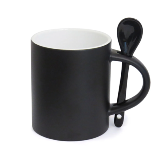 Caneca Magica Cerâmica com Colher