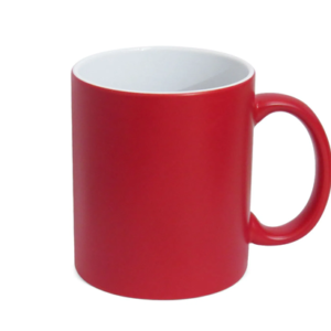 Caneca Magica Vermelha Semi Brilho