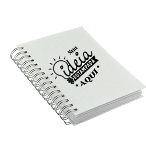 Agenda com capa 100% PET, para personalização