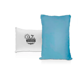 Almofada 20x30 - Branco Azul