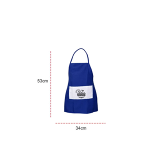 Avental Infantil Azul