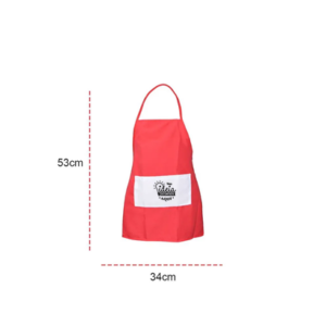 Avental Infantil Vermelho