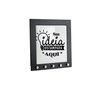 Porta Chaves 15x15_Preto