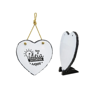 Porta-Retrato de Pedra Formato Coração_7