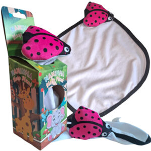 Naninha de Plush para Personalização - Joaninha