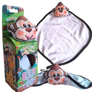 Naninha de Plush para Personalização - Macaco