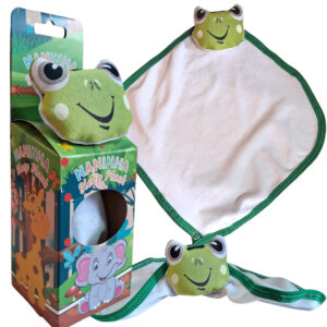 Naninha de Plush para Personalização - Sapo